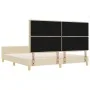 Cama en color crema - 180x200 cm de tela von , Betten und Lattenroste - Ref: Foro24-3344674, Preis: 280,70 €, Rabatt: %