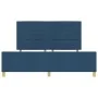 Estructura de Cama de Tela Azul 180x200 cm de , Camas y somieres - Ref: Foro24-3344675, Precio: 265,44 €, Descuento: %