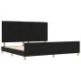 Estructura de Cama de Tela Negra 200x200 cm | Foro24.es | Tu tienda online para hogar, jardín y más Foro24.es