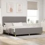 Cama Taupe 200x200 cm de Tela von , Betten und Lattenroste - Ref: Foro24-3344680, Preis: 278,95 €, Rabatt: %