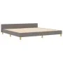 Cama Taupe 200x200 cm de Tela von , Betten und Lattenroste - Ref: Foro24-3344680, Preis: 278,95 €, Rabatt: %