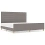 Cama Taupe 200x200 cm de Tela von , Betten und Lattenroste - Ref: Foro24-3344680, Preis: 278,95 €, Rabatt: %