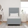 Estructura de Cama de Tela Gris Claro 80x200 cm | Foro24.es | Tu tienda online para hogar, jardín y más Foro24.es