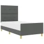 Estructura de Cama Gris Oscuro 80x200 cm de Tela | Foro24.es | Tu tienda online para hogar, jardín y más Foro24.es