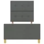Estructura de Cama Gris Oscuro 80x200 cm de Tela | Foro24.es | Tu tienda online para hogar, jardín y más Foro24.es