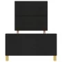 Cama Negra 80x200 cm Tela by , Beds and slatted bases - Ref: Foro24-3344685, Price: 141,40 €, Discount: %