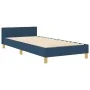 Estructura de cama en azul, 80x200 cm, tela | Foro24.es | Tu tienda online para hogar, jardín y más Foro24.es