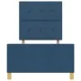Estructura de cama en azul, 80x200 cm, tela | Foro24.es | Tu tienda online para hogar, jardín y más Foro24.es