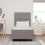 Estructura de Cama Taupe 90x200 cm Tela | Foro24.es | Tu tienda online para hogar, jardín y más Foro24.es