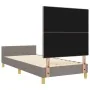 Estructura de Cama Taupe 90x200 cm Tela | Foro24.es | Tu tienda online para hogar, jardín y más Foro24.es