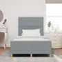 Estructura de Cama Gris Claro 120x190 cm de Tela de , Camas y somieres - Ref: Foro24-3344711, Precio: 191,30 €, Descuento: %
