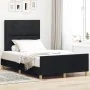 Estructura de Cama Negra 120x200 cm de Tela de , Camas y somieres - Ref: Foro24-3344720, Precio: 201,49 €, Descuento: %