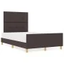 Estructura de cama Marrón oscuro 120x200 cm Tela von , Betten und Lattenroste - Ref: Foro24-3344721, Preis: 168,78 €, Rabatt: %
