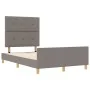 Cama Taupe 120x200 cm Tela von , Betten und Lattenroste - Ref: Foro24-3344722, Preis: 186,21 €, Rabatt: %