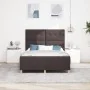 Estructura de Cama Marrón Oscuro 140x190 cm Tela von , Betten und Lattenroste - Ref: Foro24-3344728, Preis: 232,27 €, Rabatt: %
