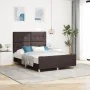 Estructura de Cama Marrón Oscuro 160x200 cm Tela von , Betten und Lattenroste - Ref: Foro24-3344742, Preis: 245,97 €, Rabatt: %