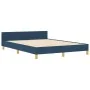 Estructura de Cama Azul 160x200 cm Tela | Foro24.es | Tu tienda online para hogar, jardín y más Foro24.es