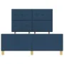 Estructura de Cama Azul 160x200 cm Tela | Foro24.es | Tu tienda online para hogar, jardín y más Foro24.es