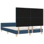 Estructura de Cama Azul 160x200 cm Tela | Foro24.es | Tu tienda online para hogar, jardín y más Foro24.es