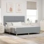 Estructura de Cama Gris Claro 180x200 cm Tela | Foro24.es | Tu tienda online para hogar, jardín y más Foro24.es