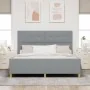 Estructura de Cama Gris Claro 180x200 cm Tela | Foro24.es | Tu tienda online para hogar, jardín y más Foro24.es