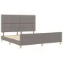Estructura de Cama Taupe 180x200 cm Tela de , Camas y somieres - Ref: Foro24-3344750, Precio: 257,71 €, Descuento: %