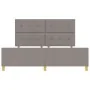 Estructura de Cama Taupe 180x200 cm Tela de , Camas y somieres - Ref: Foro24-3344750, Precio: 257,71 €, Descuento: %