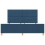 Cama Azul 180x200 cm Tela de , Camas y somieres - Ref: Foro24-3344752, Precio: 259,38 €, Descuento: %