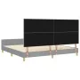 Estructura de Cama Gris Claro 200x200 cm Tela de , Camas y somieres - Ref: Foro24-3344753, Precio: 270,17 €, Descuento: %