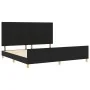 Cama Negra 200x200 cm de Tela | Foro24.es | Tu tienda online para hogar, jardín y más Foro24.es