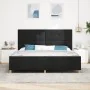Cama Negra 200x200 cm de Tela | Foro24.es | Tu tienda online para hogar, jardín y más Foro24.es