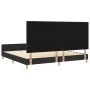 Cama Negra 200x200 cm de Tela | Foro24.es | Tu tienda online para hogar, jardín y más Foro24.es