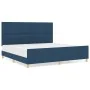 Estructura de Cama Azul 200x200 cm de Tela | Foro24.es | Tu tienda online para hogar, jardín y más Foro24.es