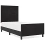 Cama Negra 80x200 cm Terciopelo de , Camas y somieres - Ref: Foro24-3344905, Precio: 144,06 €, Descuento: %