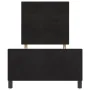 Cama Negra 80x200 cm Terciopelo de , Camas y somieres - Ref: Foro24-3344905, Precio: 144,06 €, Descuento: %
