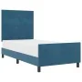 Cama Azul Oscuro 80x200 cm Terciopelo de , Camas y somieres - Ref: Foro24-3344907, Precio: 143,86 €, Descuento: %