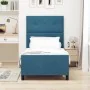 Cama Azul Oscuro 80x200 cm Terciopelo de , Camas y somieres - Ref: Foro24-3344907, Precio: 143,86 €, Descuento: %