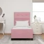 Estructura de cama de terciopelo rosa 80x200 cm by , Beds and slatted bases - Ref: Foro24-3344908, Price: 161,15 €, Discount: %