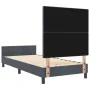 Estructura de Cama en Gris Oscuro, 100x200 cm, Hecha de Terciopelo | Foro24.es | Tu tienda online para hogar, jardín y más Foro24.es