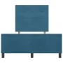 Cama Azul Oscuro 120x190 cm Terciopelo by , Beds and slatted bases - Ref: Foro24-3344931, Price: 189,24 €, Discount: %