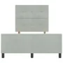 Estructura de Cama de Terciopelo Gris Claro 120x200 cm de , Camas y somieres - Ref: Foro24-3344933, Precio: 183,36 €, Descuen...