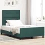Estructura de Cama Verde Oscuro 120x200 cm Terciopelo de , Camas y somieres - Ref: Foro24-3344936, Precio: 183,87 €, Descuent...