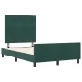 Estructura de Cama Verde Oscuro 120x200 cm Terciopelo de , Camas y somieres - Ref: Foro24-3344936, Precio: 183,87 €, Descuent...