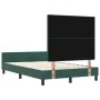 Estructura de Cama Verde Oscuro 120x200 cm Terciopelo de , Camas y somieres - Ref: Foro24-3344936, Precio: 183,87 €, Descuent...
