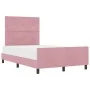 Estructura de Cama de Terciopelo Rosa 120x200 cm von , Betten und Lattenroste - Ref: Foro24-3344938, Preis: 195,78 €, Rabatt: %