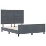 Estructura de Cama de Terciopelo Gris Oscuro 140x190 cm | Foro24.es | Tu tienda online para hogar, jardín y más Foro24.es