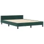 Estructura de Cama Verde Oscuro 140x200 cm Terciopelo | Foro24.es | Tu tienda online para hogar, jardín y más Foro24.es