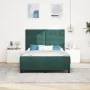 Estructura de Cama Verde Oscuro 140x200 cm Terciopelo | Foro24.es | Tu tienda online para hogar, jardín y más Foro24.es