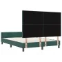 Estructura de Cama Verde Oscuro 140x200 cm Terciopelo | Foro24.es | Tu tienda online para hogar, jardín y más Foro24.es