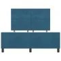 Estructura de Cama Azul Oscuro 160x200 cm Terciopelo by , Beds and slatted bases - Ref: Foro24-3344955, Price: 252,19 €, Disc...